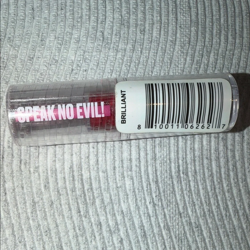 Uoma Beauty Sharon C Lips Don’t Lie Red Lipstick BRILLIANT Speak No Evil Lips